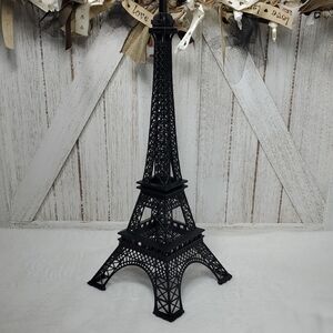 Black Metal Eiffel Tower Decor France Statue
